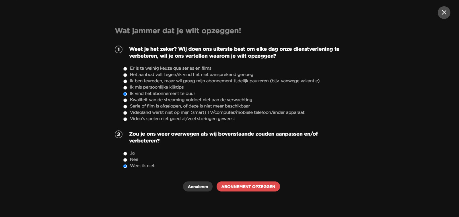 VideoLand opzeggen in 3 stappen Abonnement opzeggen AudioBeeld