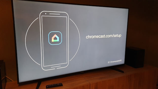 Chromecast installeren stap 1 tv