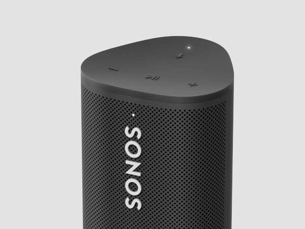 Sonos Roam knoppen bovenkant